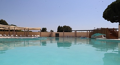 Yüzme havuzu 5 yıl sonra yeniden hayat buldu