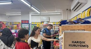 Zabıta’dan marketlerde denetim
