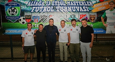 Aliağa 13 Eylül Masterler Futbol Turnuvası Başladı