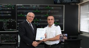 Antalya raylı sistem kontrolörleri uluslararası sertifika aldı