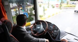 Başkan Rasim Arı, Nevşehir Belediyesi SK Takım Otobüsünü Kullandı