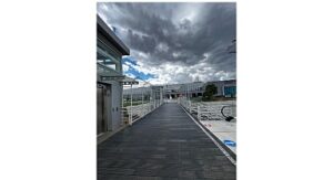 Şehir Hastanesi üst geçidinde hummalı çalışma