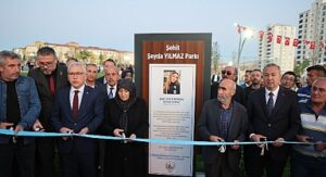 Şehit Şeyda Yılmaz Parkı Dualar ile Açıldı