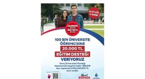 Genç Üniversiteli Desteği’ne Başvurular 23 Eylül’de Başlıyor
