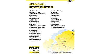 12 Ekim 2025 Pazar Günü L’Étape Türkiye by Tour de France Bisiklet Yarışı nedeni ile İstanbul’da yol kapanışları ve trafik düzenlemeleri