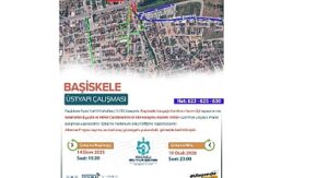 D-130’da trafik düzenlemesi