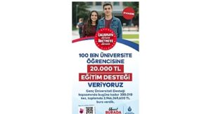 Genç Üniversiteli Desteği Başvuruları Uzatıldı
