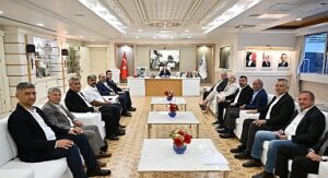 Muhtarlardan Başkan Vekili Özdemir’e ziyaret