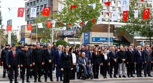 Antalya Büyükşehir Belediyesi Ata’sını saygı ve özlemle andı