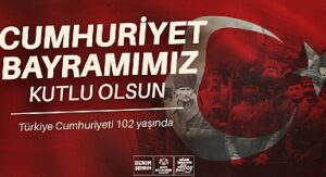 Başkan Altay: “Cumhuriyetimizin 102. Yılı Kutlu Olsun”
