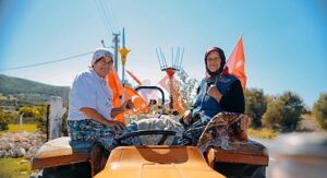 Başkan Hatice Gençay, Cumhuriyet Bayramı Dolayısıyla Düzenlenen Akköy Cumhuriyet Konvoyuna Katıldı