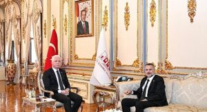 Başkan Vekili Akın’dan Vali Gül’e ziyaret