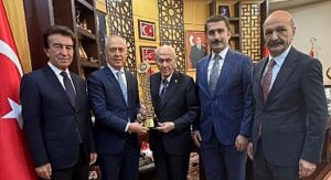 Türkiye Bisiklet Federasyonu’ndan MHP Genel Başkanı Devlet Bahçeli Ziyareti