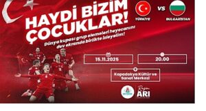 A Milli Takımımızın İki Maçını da Dev Ekranda Seyrediyoruz