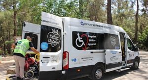 Engelsiz hizmet aracı hayat kolaylaştırıyor