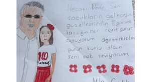 Mila’dan Başkan Topaloğlu’na duygulandıran Öğretmenler Günü sürprizi
