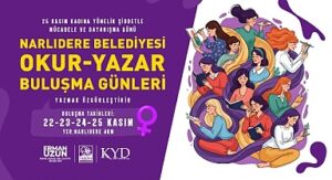 Narlıdere Okur-Yazar Günleri 22 Kasım’da Başlıyor