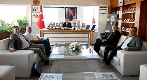 Yalçın’dan Başkan Topaloğlu’na nezaket ziyareti