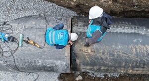 Halıdere’de Altyapı Çalışmaları Tüm Hızıyla Devam Ediyor