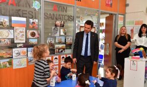 Başkan Erkan Aydın’dan Çocuklara Bayram Ziyareti