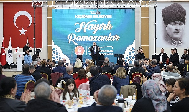 Başkan Özarslan iftarda Kırşehirlilerle buluştu
