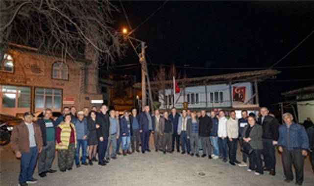 Başkan Tugay iftardan sahura halkın arasında