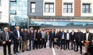 Başkan Tugay’dan Gümüştekin’e ziyaret