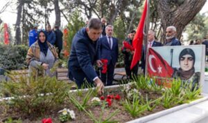 Kadifekale’de şehitler dualarla anıldı