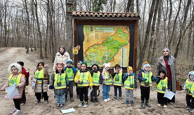 Lokomotif’in minikleri Ormanya’da doğayı keşfetti