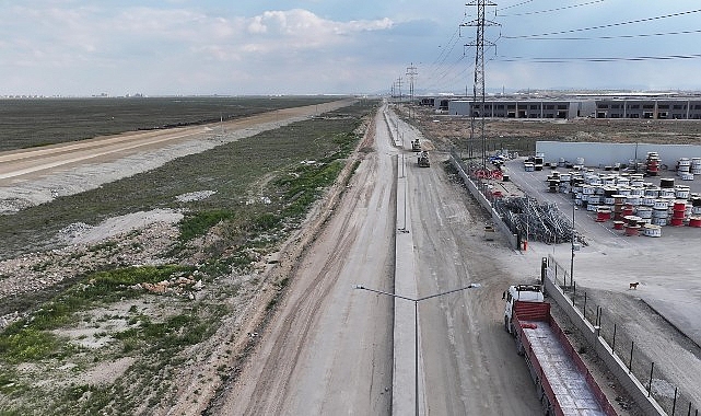 Başkan Altay, Sanayi Bölgesinde Trafik Yükünü Rahatlatacak 15 Kilometrelik İki Yeni Caddede İncelemelerde Bulundu