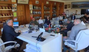Fethiye Belediyesi heyetinden Kemer Belediyesi Kültür Evi’ne ziyaret